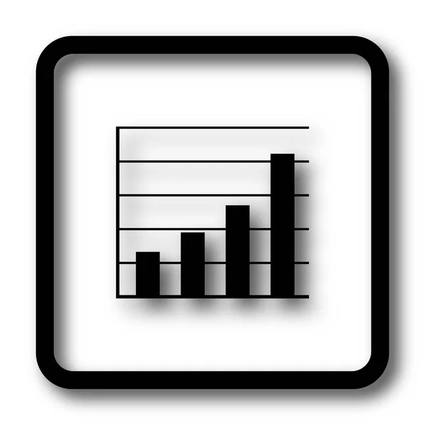 Grafik çubukları simgesi — Stok fotoğraf