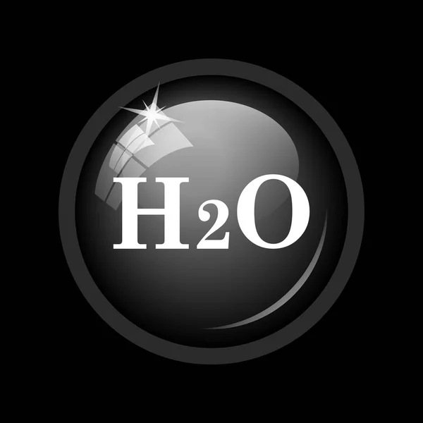 Icono H2O — Foto de Stock