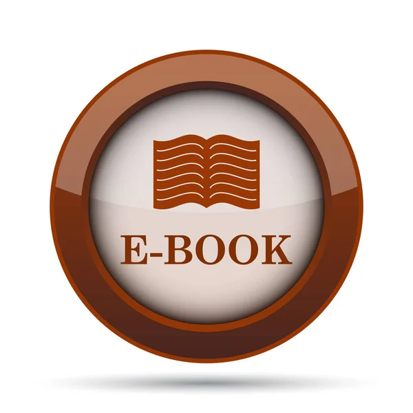 Book Symbol Internet Taste Auf Weißem Hintergrund — Stockfoto