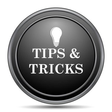 Keyif ve hileci siyah kutsal kişilerin resmi web sitesi düğme beyaz arka plan üzerinde