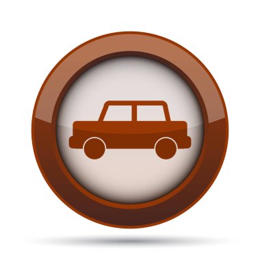 Araba simgesi. Beyaz arka plan üzerinde Internet düğmesi.