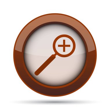 Kutsal kişilerin resmi içinde yakınlaştırır. Beyaz arka plan üzerinde Internet düğmesi.