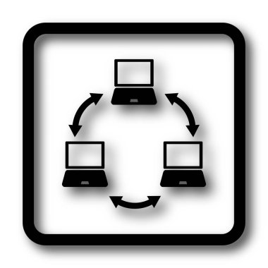 bilgisayar ağ simgesini