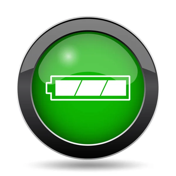 Fully charged battery icon — Stock Photo, Image