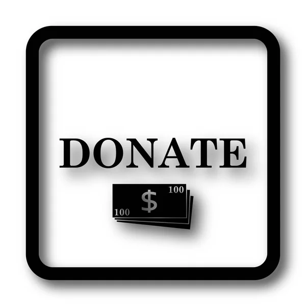 Donate icon — Stock Photo, Image