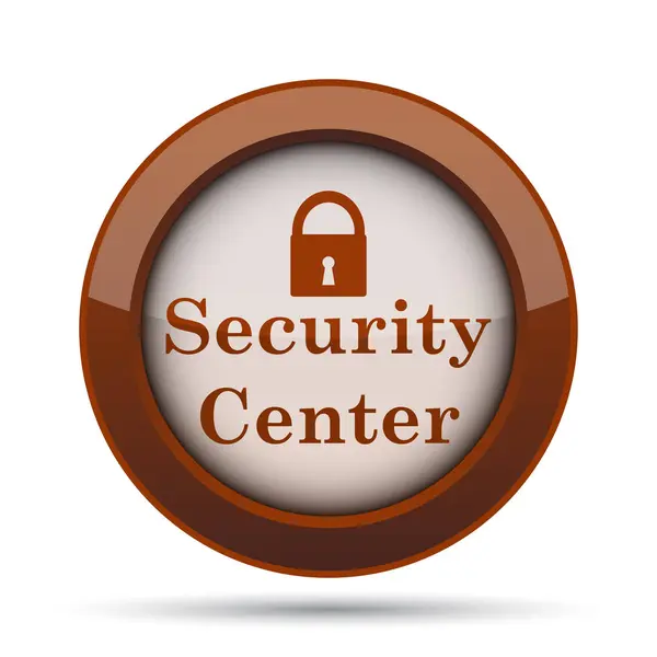 Security center-pictogram — Stockfoto