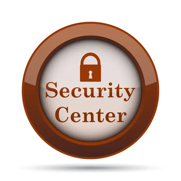 Security center icon — Stock Photo, Image