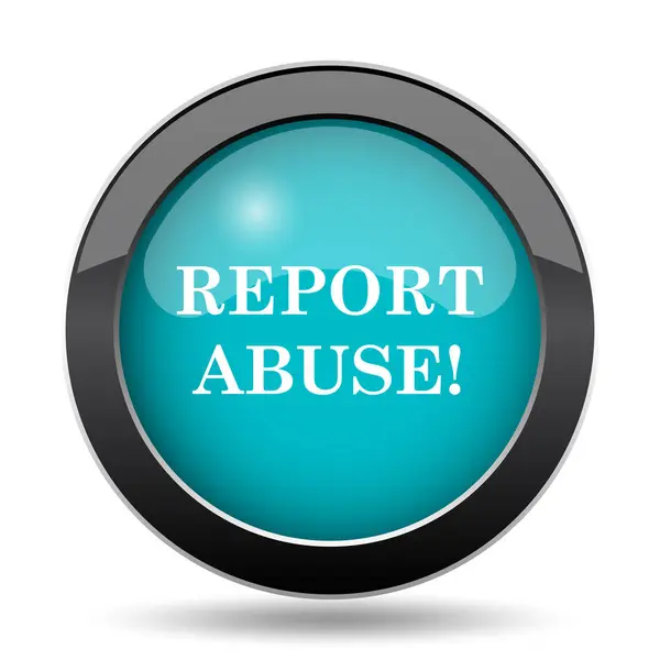 Report abuse icon — Stock Photo, Image