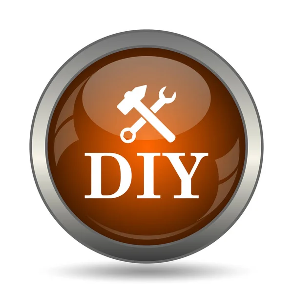 Diy Symbol Internet Taste Auf Weißem Hintergrund — Stockfoto