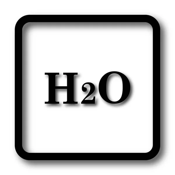 Ícone h2o — Fotografia de Stock