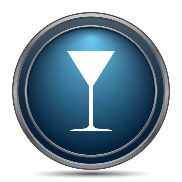 Icono de cristal de martini — Foto de Stock