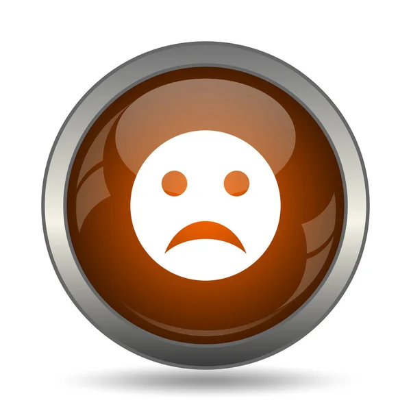 Sad smiley icon — Stock Photo, Image