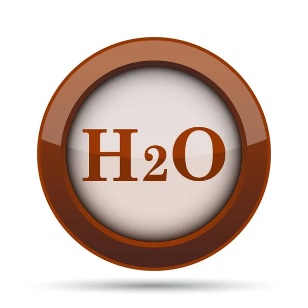 Icono H2O — Foto de Stock