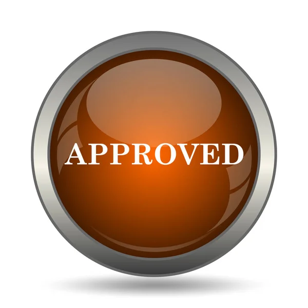 Approved icon — Stock Photo, Image