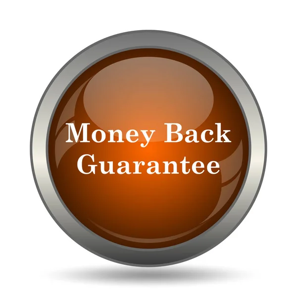 Money Back Guarantee Icon Internet Button White Background — Stock Photo, Image