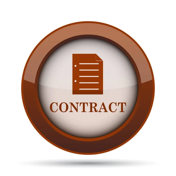 Contract pictogram — Stockfoto