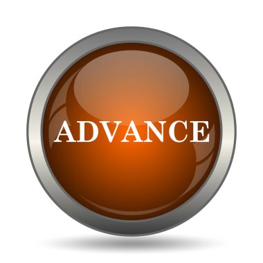 Önceden simgesi. Beyaz arka plan üzerinde Internet düğmesi.