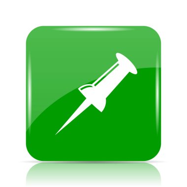 PIN simgesi. Beyaz arka plan üzerinde Internet düğmesi