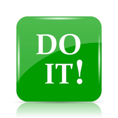 Simge yapmak. Beyaz arka plan üzerinde Internet düğmesi