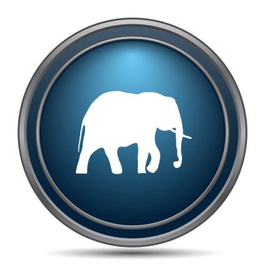 Fil kutsal kişilerin resmi. Beyaz arka plan üzerinde Internet düğmesi