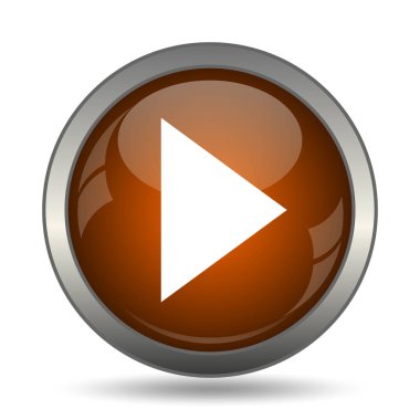 Oyun işareti simgesi. Beyaz arka plan üzerinde Internet düğmesi.