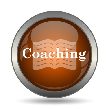 Koçluk simgesi. Beyaz arka plan üzerinde Internet düğmesi.