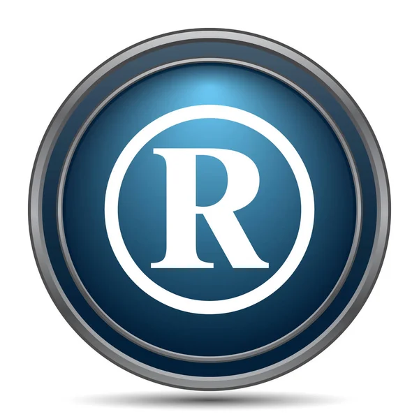 Registered mark icon — Stock Photo, Image