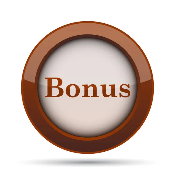 Icône Bonus Bouton Internet Sur Fond Blanc — Photo