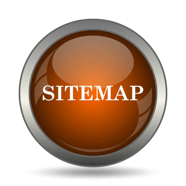 Sitemap Symbol Internet Taste Auf Weißem Hintergrund — Stockfoto