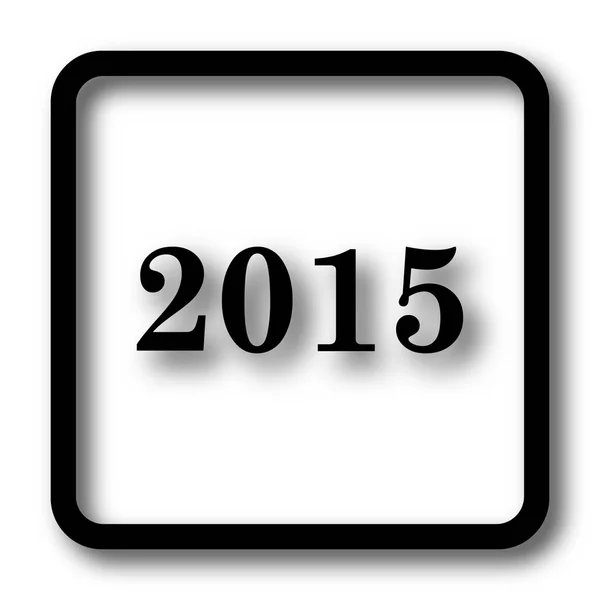 Año 2015 icono — Foto de Stock