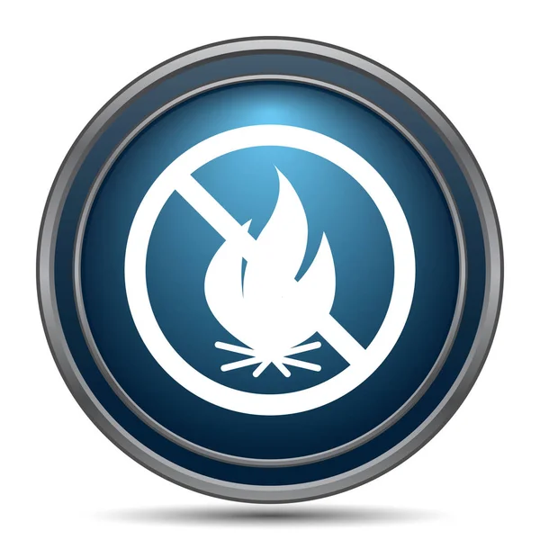 Fire forbidden icon — Stock Photo, Image