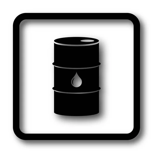 Oil barrel icon — Stock Photo, Image