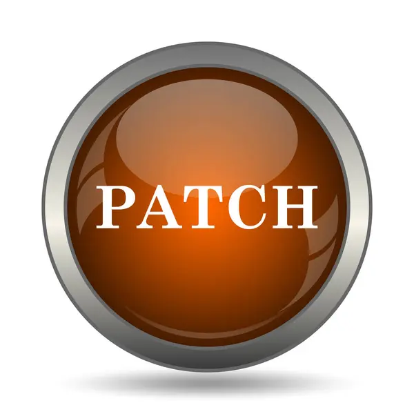 Patch Icon Internet Button White Background — Stock Photo, Image