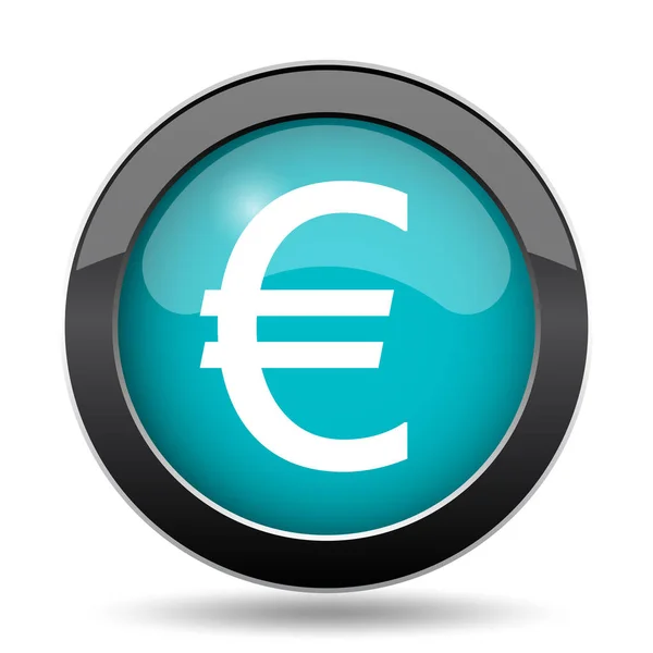 Ícone do euro — Fotografia de Stock