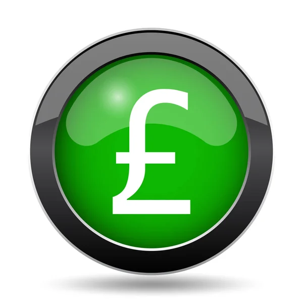 Pound icon — Stock Photo, Image