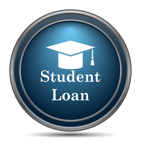 Student lening pictogram — Stockfoto