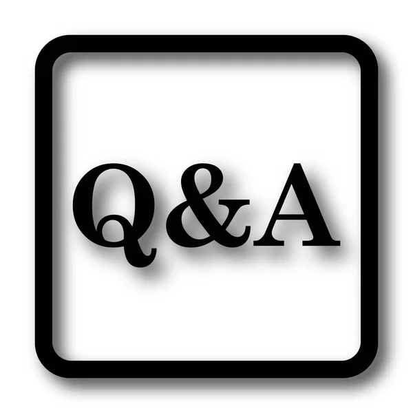 Q&A simgesi — Stok fotoğraf