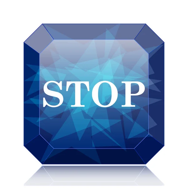 Stop pictogram — Stockfoto