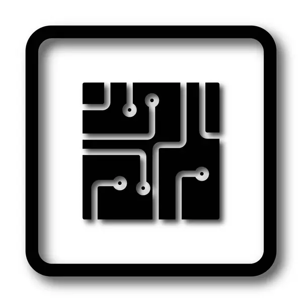 Icono de placa de circuito —  Fotos de Stock