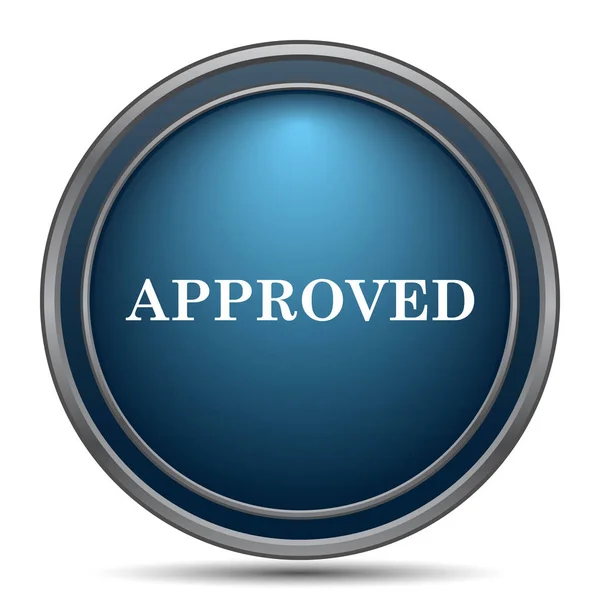 Approved icon — Stock Photo, Image