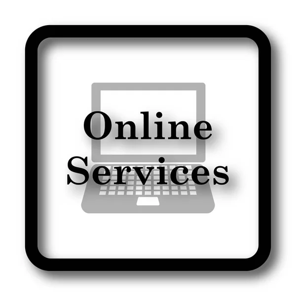 Icône des services en ligne — Photo