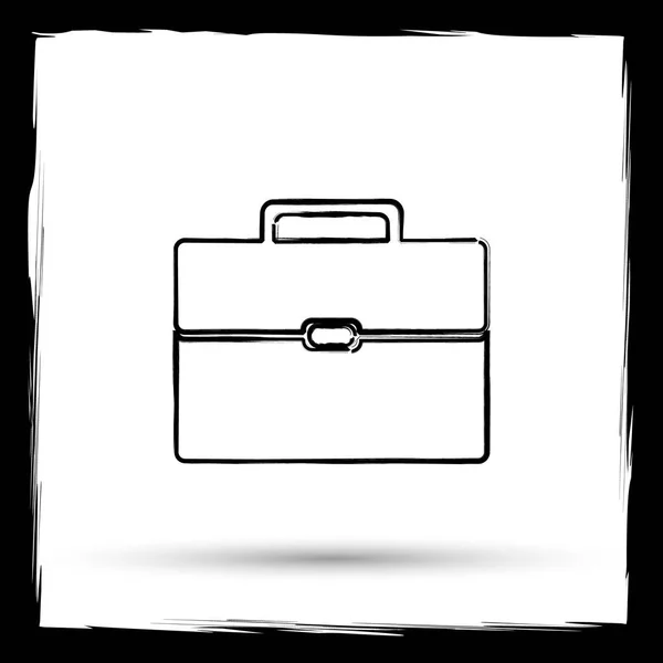 Aktenkoffer-Symbol — Stockfoto