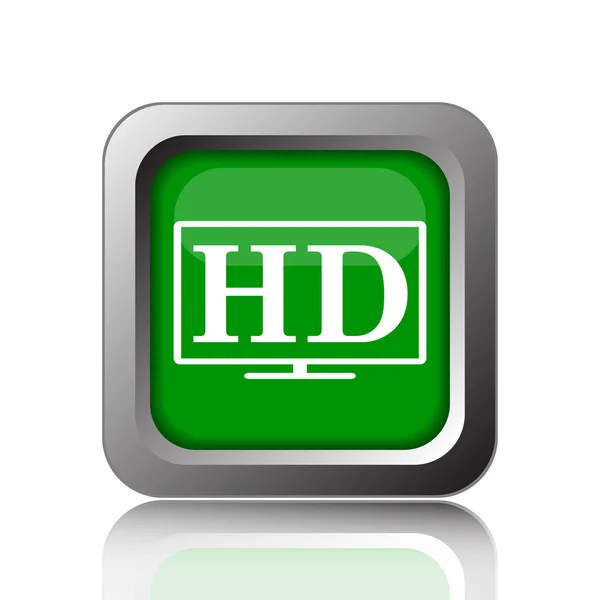 Hd tv pictogram — Stockfoto