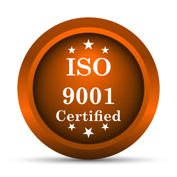 Иконка ISO9001 — стоковое фото