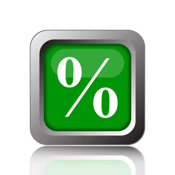 Ikona procenta — Stock fotografie