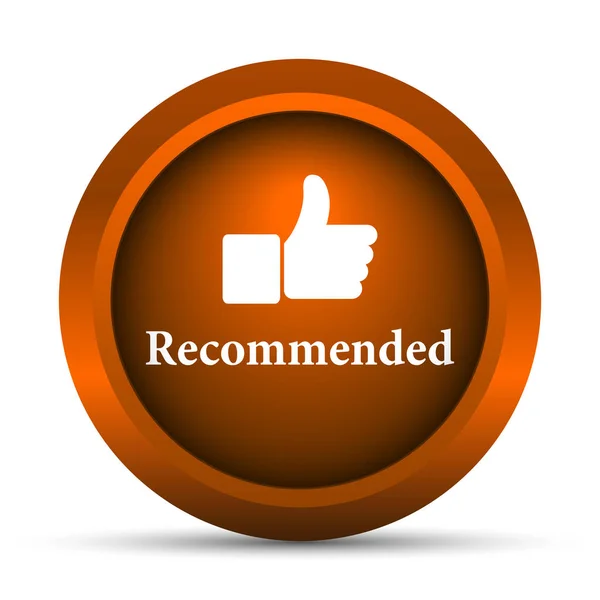 Recommended icon — Stock Photo, Image