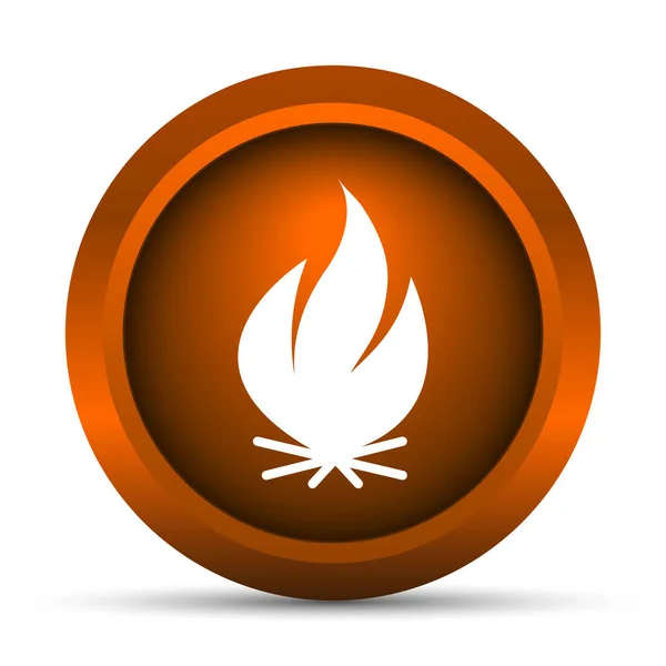 Icono de fuego — Foto de Stock