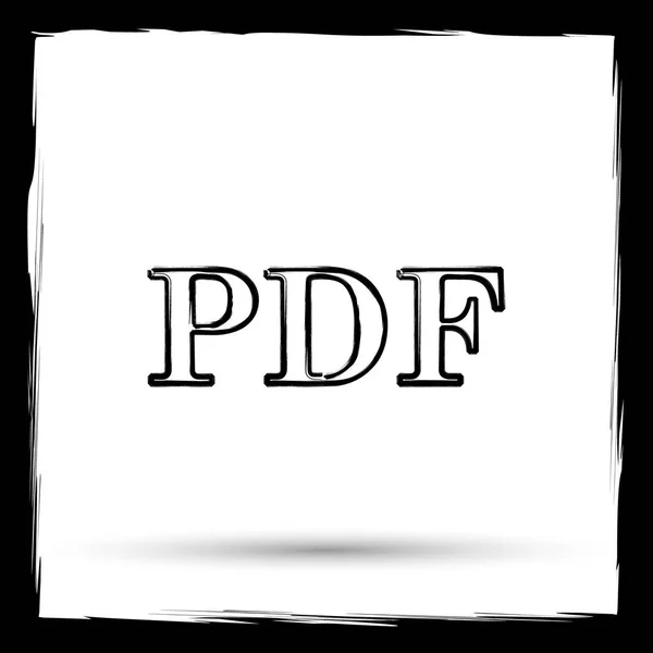 Pdf 우상 — 스톡 사진