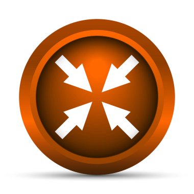 Çıkış tam ekran simgesini. Beyaz arka plan üzerinde Internet düğmesi