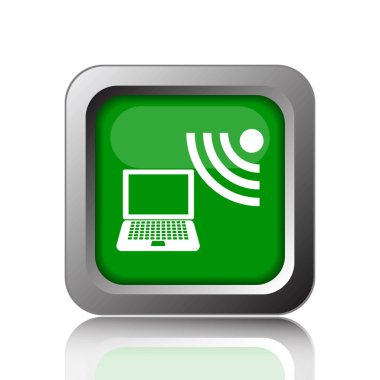 kablosuz dizüstü bilgisayar simgesi